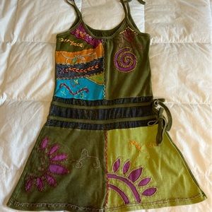 Nepal Stitch Dress